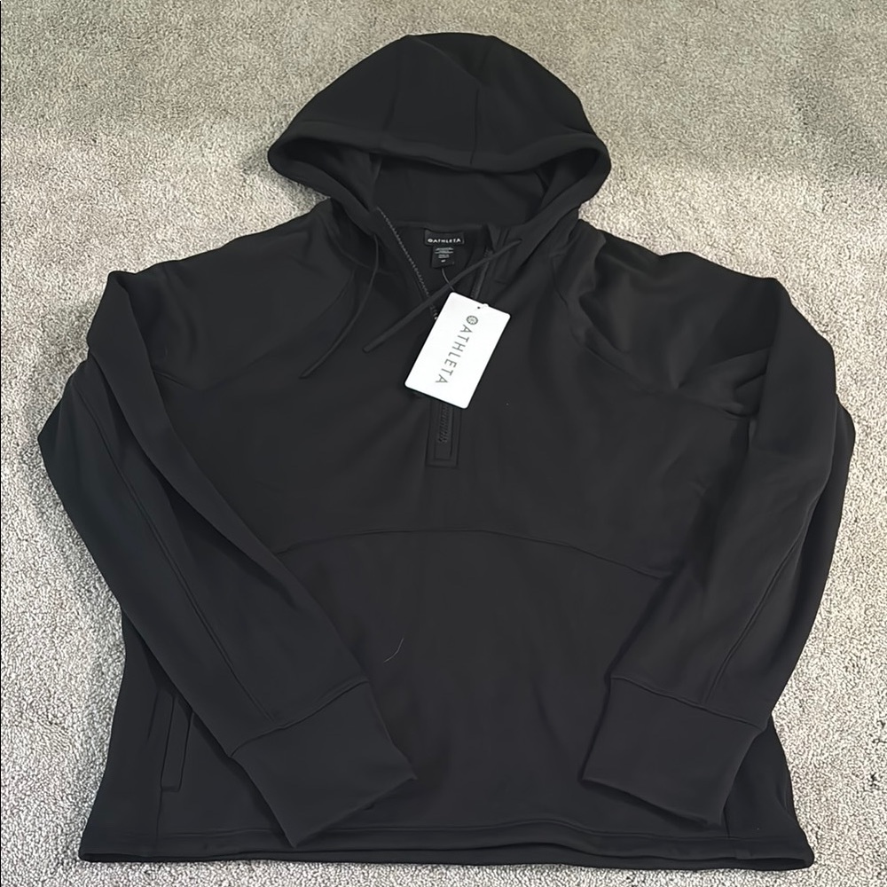 Athleta unstoppable half zip sweatshirt